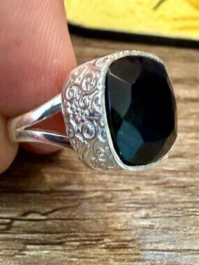 Sterling silver Tourmaline ring